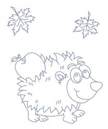 Dětské vyšívání Beruška