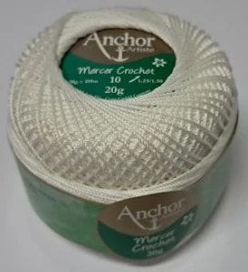 Anchor Artiste Crochet - 10 - slonová kost