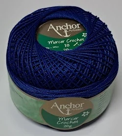 Anchor Artiste Crochet - 10 - tmavě modrá