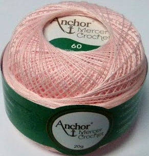Anchor Artiste Crochet - 60 - růžová