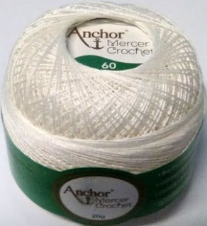 Anchor Artiste Crochet - 60 - slonová kost