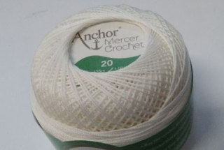 Anchor Artiste Crochet - 20 - slonová kost