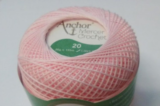 Anchor Artiste Crochet - 20 - růžová