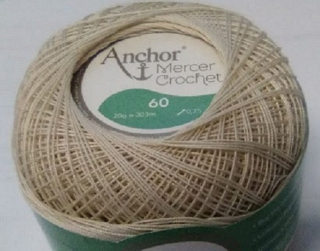 Anchor Artiste Crochet - 60 - béžová