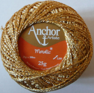 Anchor Artiste Metallic - zlatá