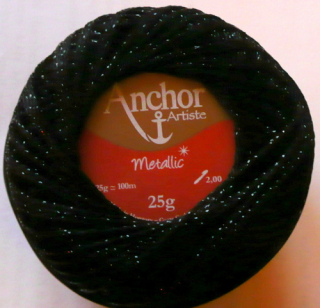 Anchor Artiste Metallic - černá