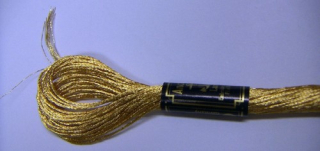 Anchor Lamé - zlatá tmavá