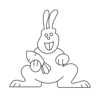 Králík s mrkví