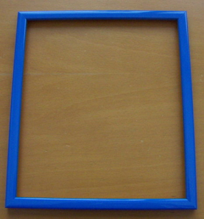 Modrý - 21x24 cm