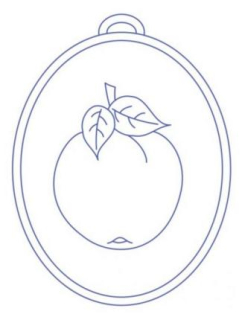 Ovál - jablko
