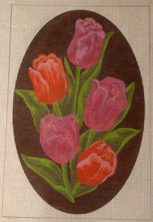 Ovál-tulipány