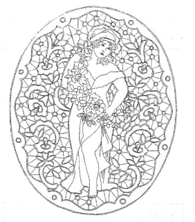 Paní s květinami