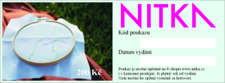 Poukázka - 200Kč