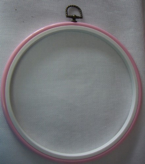 Růžový - kulatý - 22 cm