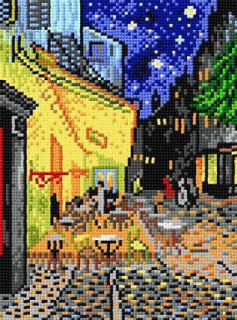 Vincent Van Gogh - terasa kavárny v noci