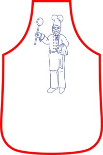 Zástěra - kuchař