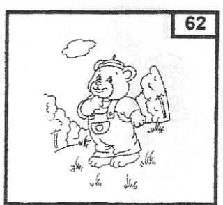Zadumaný medvídek