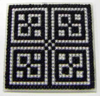 Černobílý ornament I.