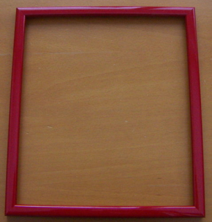 Červený - 21x24 cm